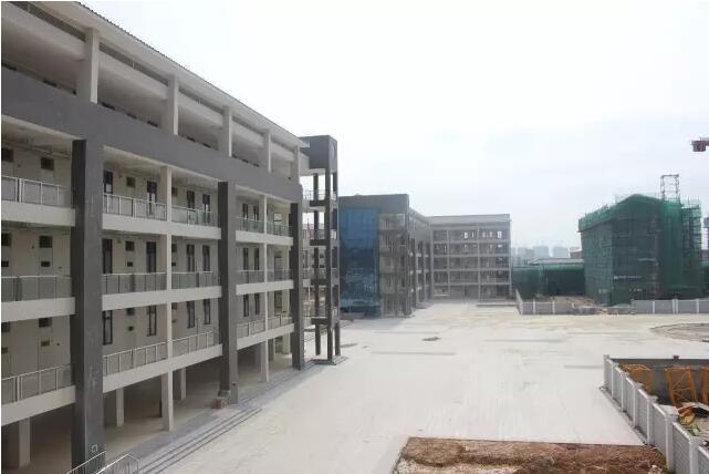 秀全中学新校区首期开学区域体工程已完成-花都信息